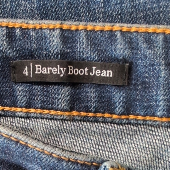 Talbots Barely Boot Cut Jeans - Deep Indigo - Picture 10 of 11